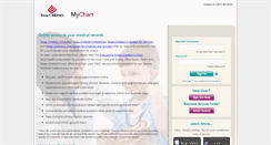 Desktop Screenshot of mychart.texaschildrens.org